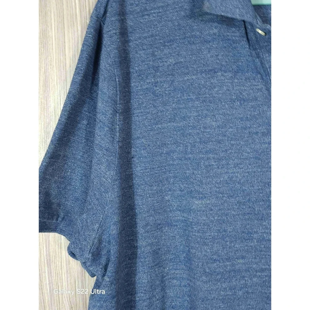 Ralph Lauren Blue Classic Fit Short Sleeve Polo Shirt Mens Size XXL